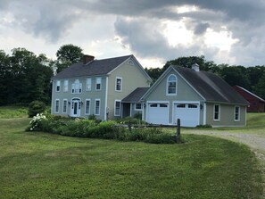 Exterior - Beautiful home offering privacy on 7 acres with private pond (West Windsor)