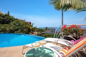 Piscina externa, piscina aquecida