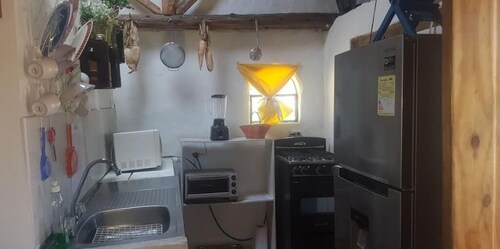 Beautiful adobe house in the countryside via a laguna de tota