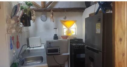 Beautiful adobe house in the countryside via a laguna de tota