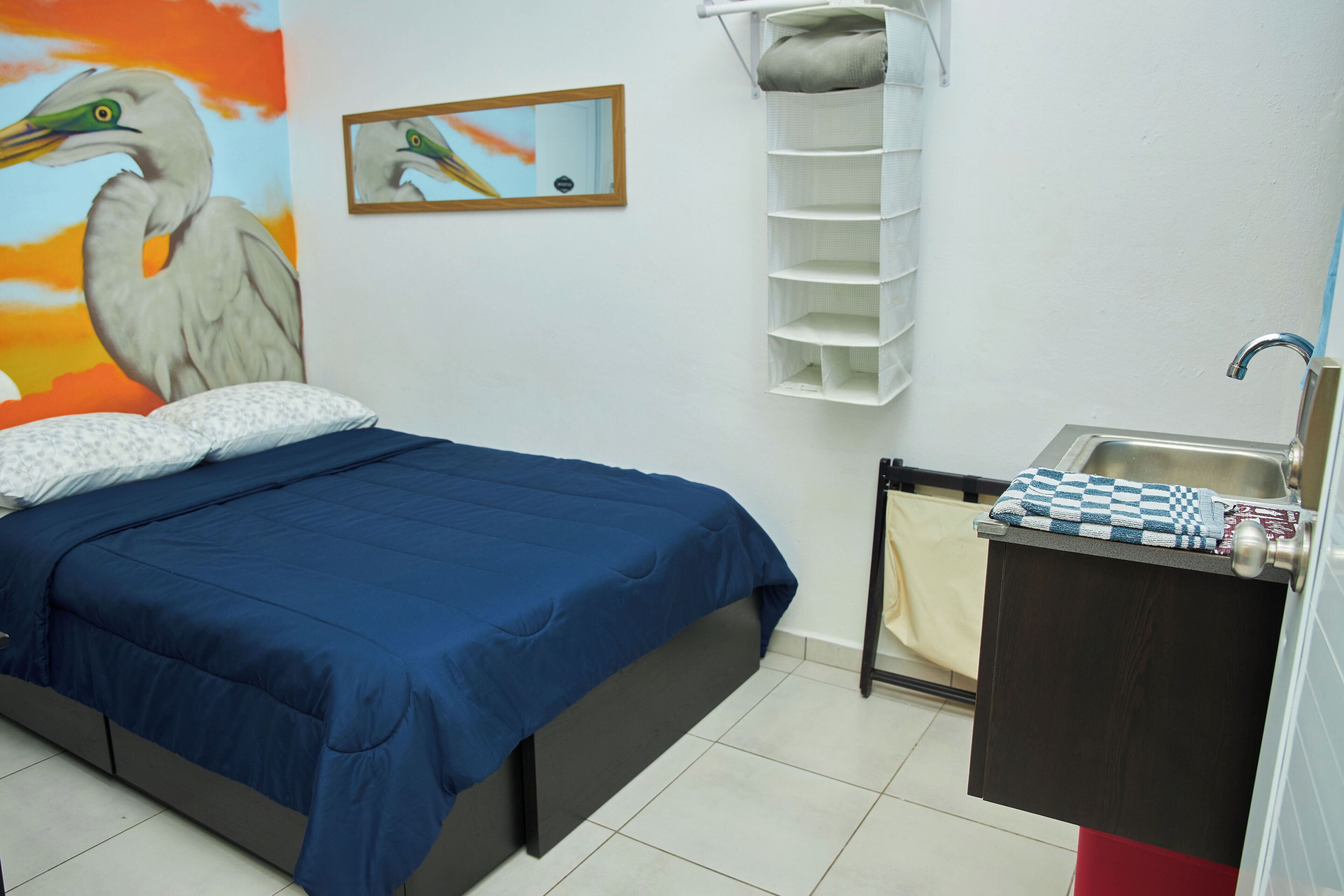 2 bedrooms, desk, travel crib, free WiFi