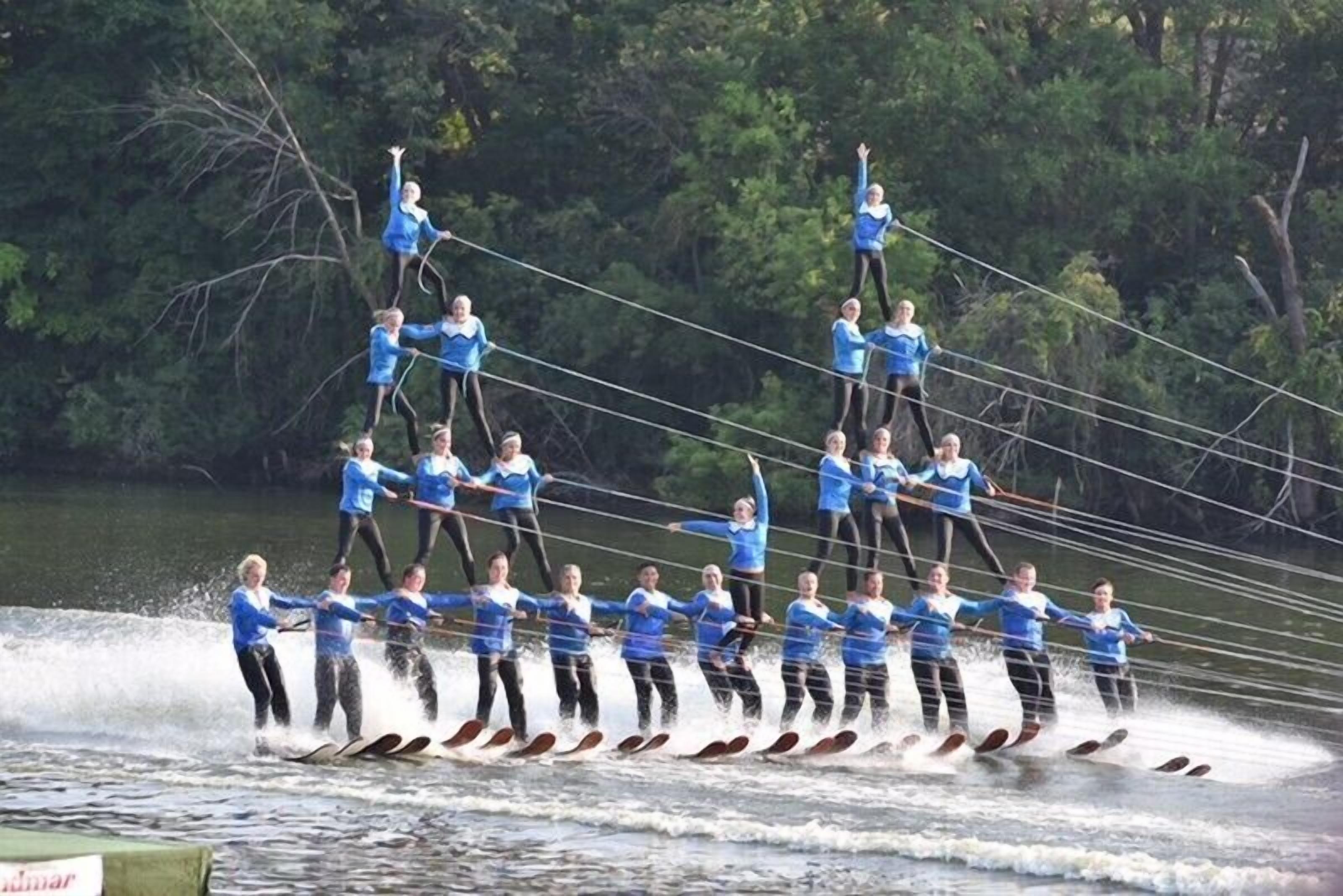 Enjoy an Aquanut Water Ski Show in Twin Lakes, WI