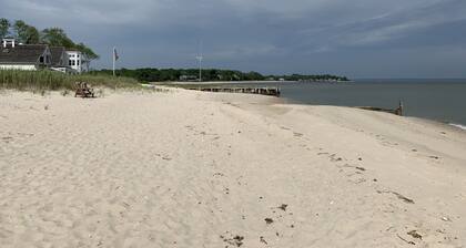 Wine Country Getaway on Private Street & Peconic Bay Neighborhood Beach Access