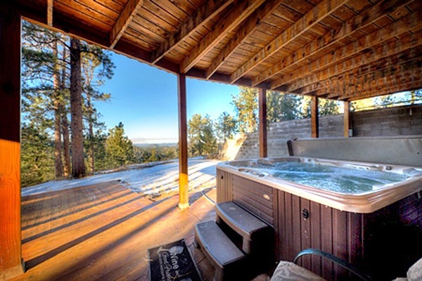 Bain à remous extérieur