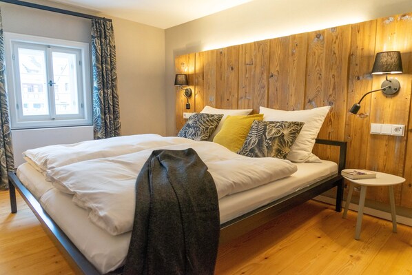 2 Schlafzimmer, Zimmersafe, Reisekinderbett, kostenloses WLAN