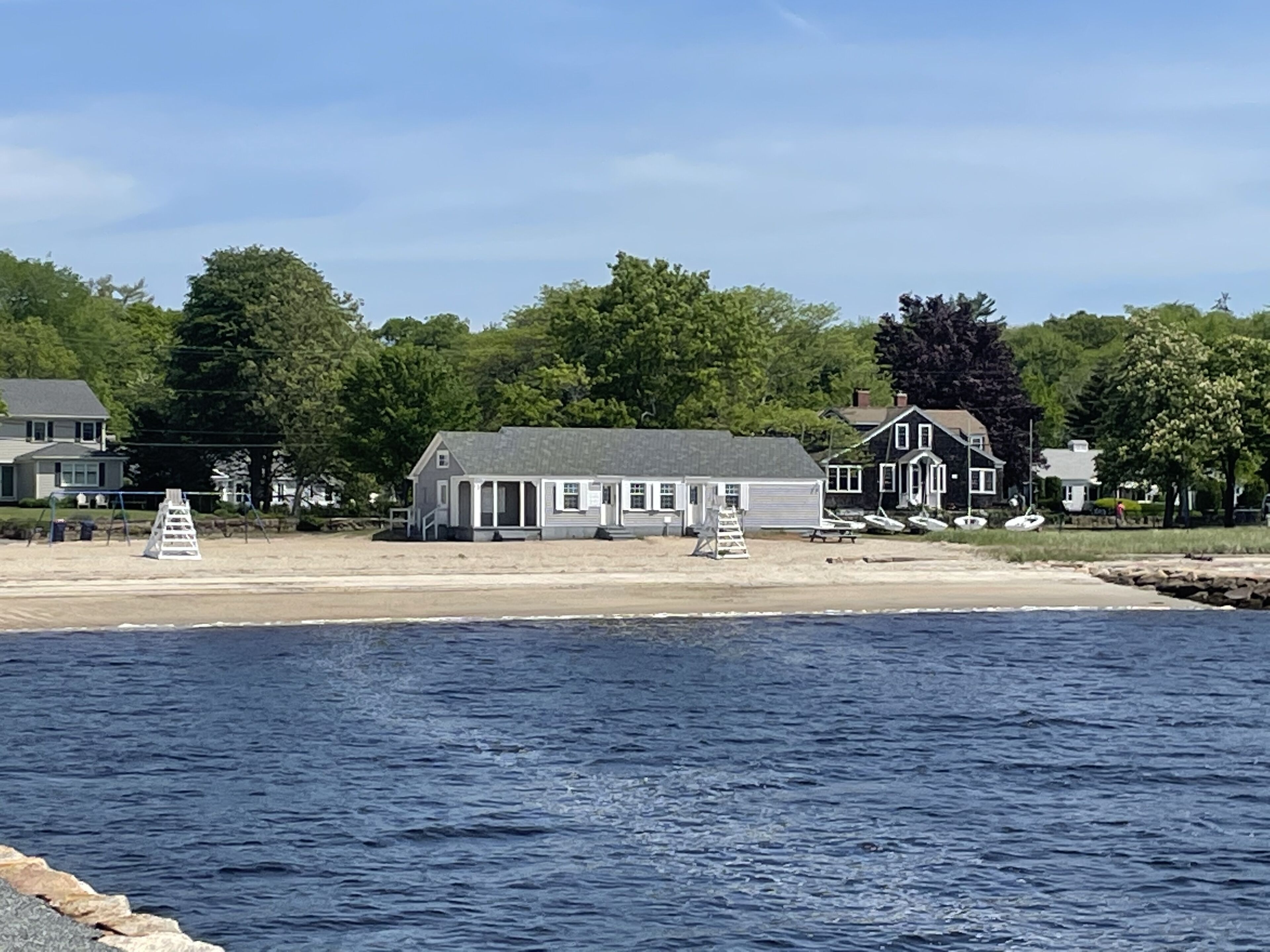 Town Beach, across the street 