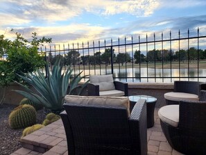 Terrace/patio - Waterfront, Camelback Mountain, Golf Course Views (Scottsdale)