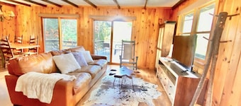 Mountain Creek Cabin VERY private 13 acres with trails, creeks. Bordering USNF!