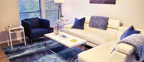 Een televisie, Netflix, Hulu en boeken