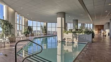 Piscine couverte, piscine chauffée