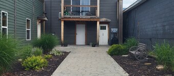 Downtown by the river