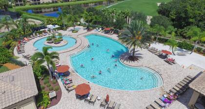 251 Gorgeous lake view pool house with a golf membership