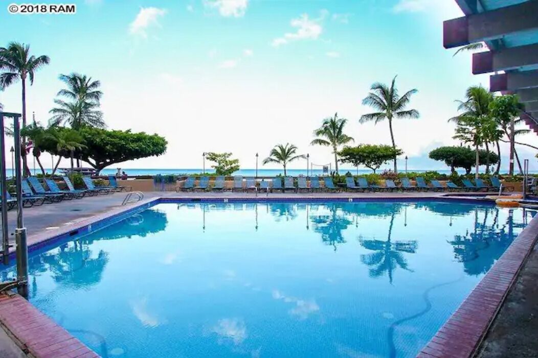 Lahaina Beach Front Resort 2 Bed Maui Condo