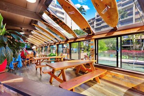 Udendørs spisemuligheder