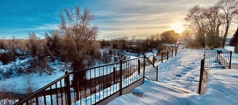 Beautiful Lodge and River Ranch Property for up to 120 people.