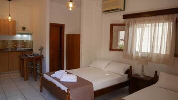 1 habitación, wifi y ropa de cama