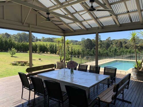 Resort style home set among boutique vineyards.  