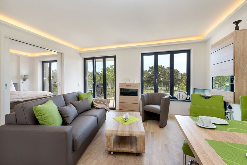 Haus Avella Wohnung Nr. 29, 55 Qm, 2 Schlafzimmer, Balkon, Max. 5 Personen - Ralswiek