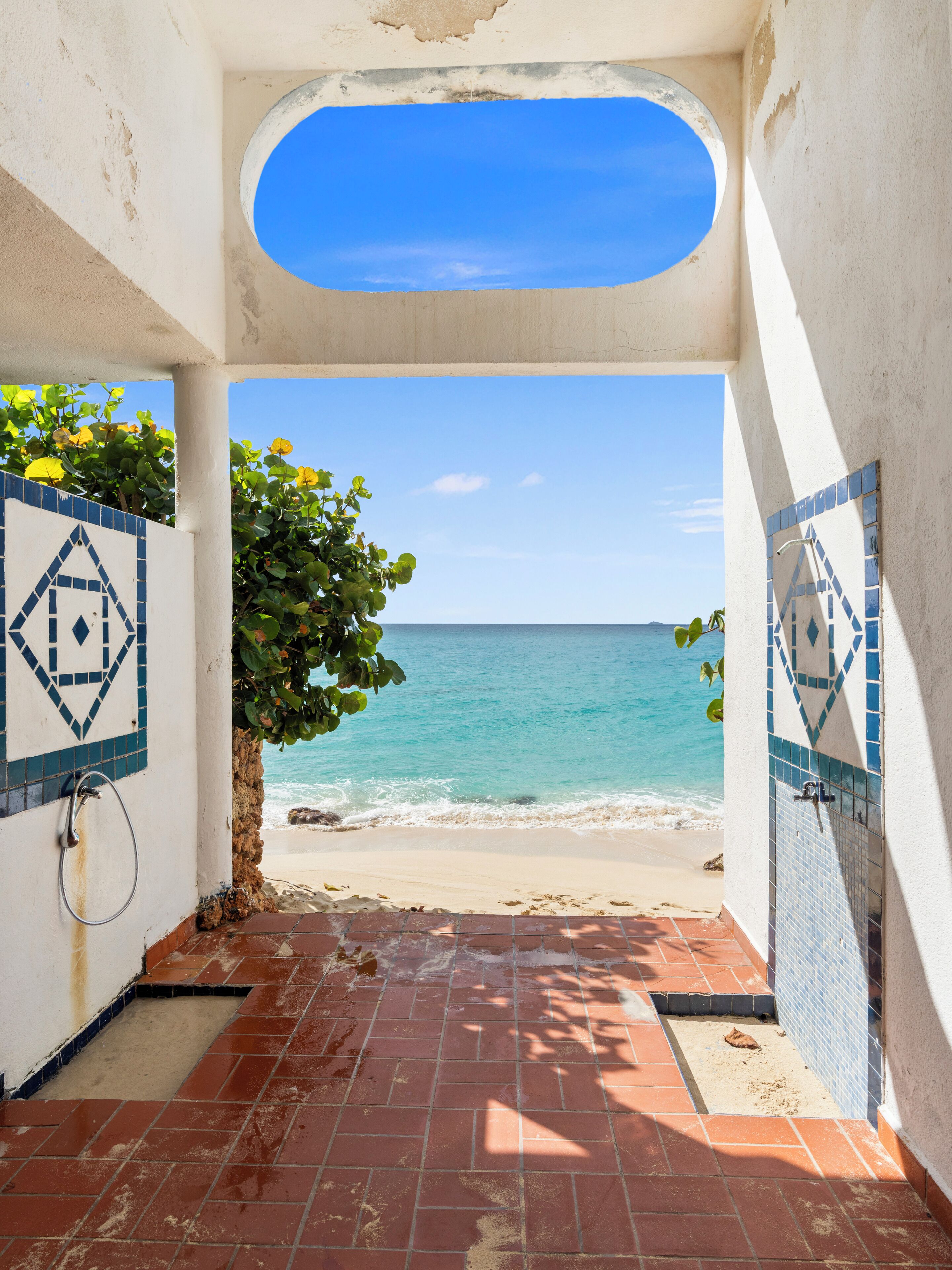 Am Strand, Strandtücher