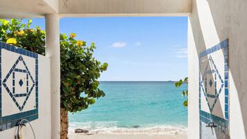 Am Strand, Strandtücher