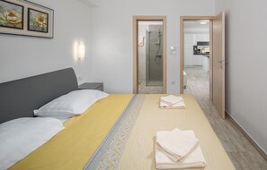 2 Schlafzimmer, Zimmersafe, Reisekinderbett, kostenloses WLAN