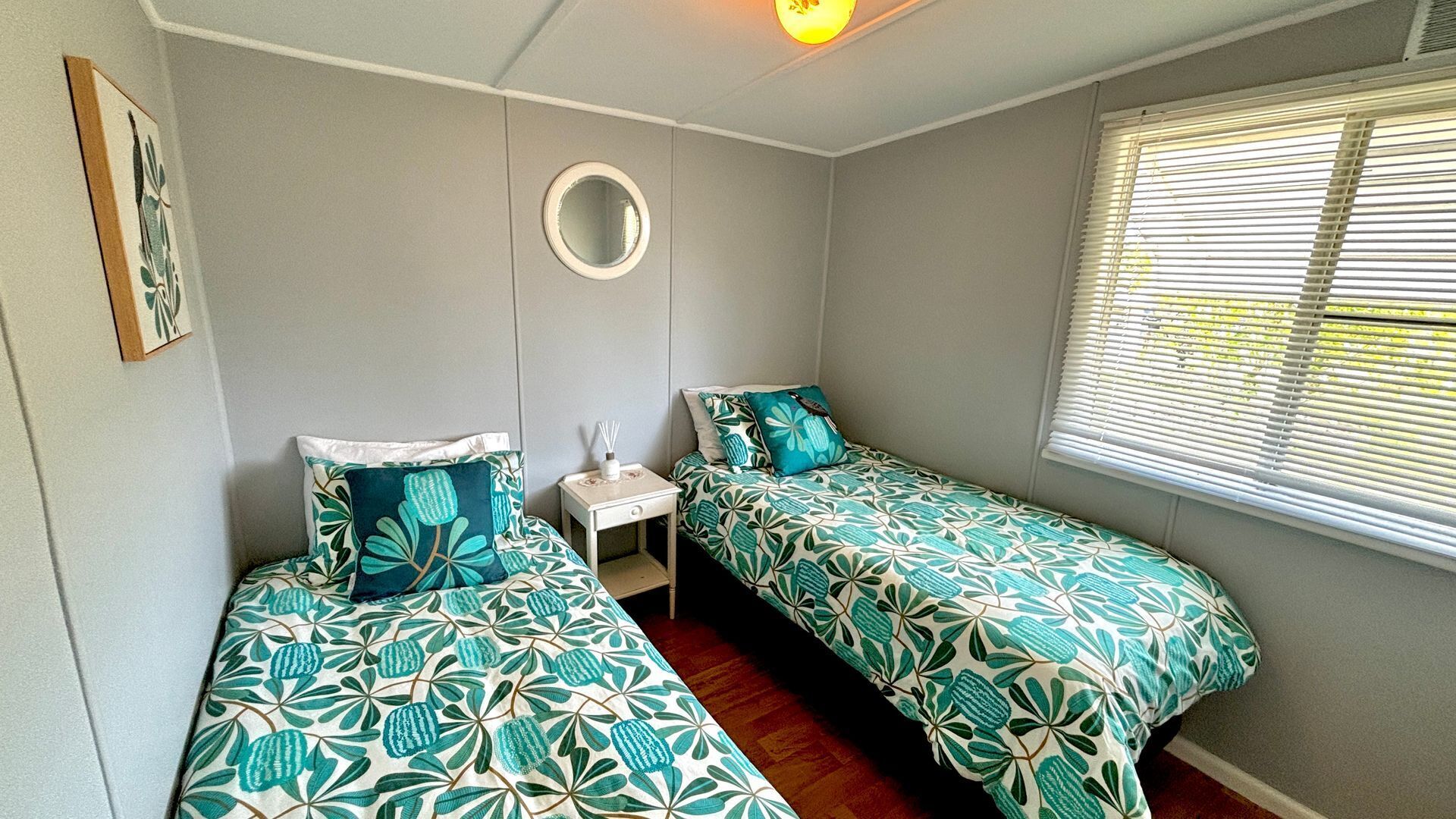 2 bedrooms, iron/ironing board