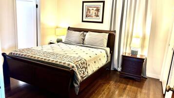 2 chambres, fer et planche Ă repasser, Wi-Fi gratuit, draps fournis