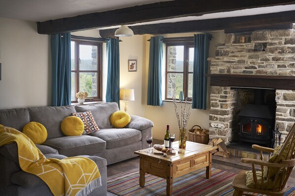 TV, fireplace, DVD player, table football