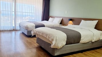 Insonorización, wifi gratis y ropa de cama