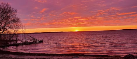 Tæt på stranden