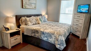 2 多间卧室、熨斗/熨衣板、WiFi、床单