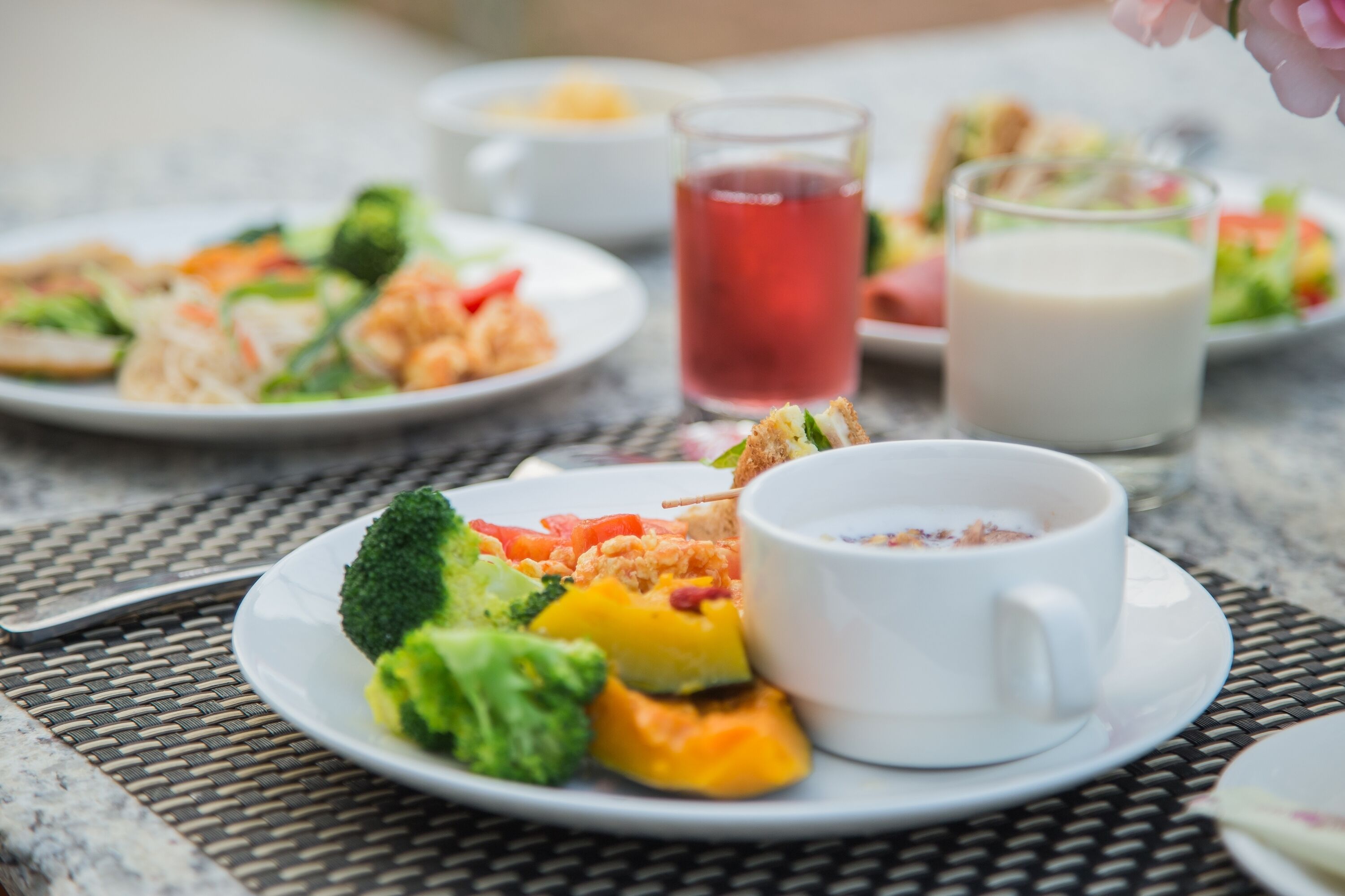 Khu vực dùng bữa sáng