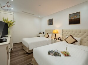 Superior Twin Room | In-room safe, individually furnished, desk, laptop workspace - Affa Boutique Hotel (Hanoi)