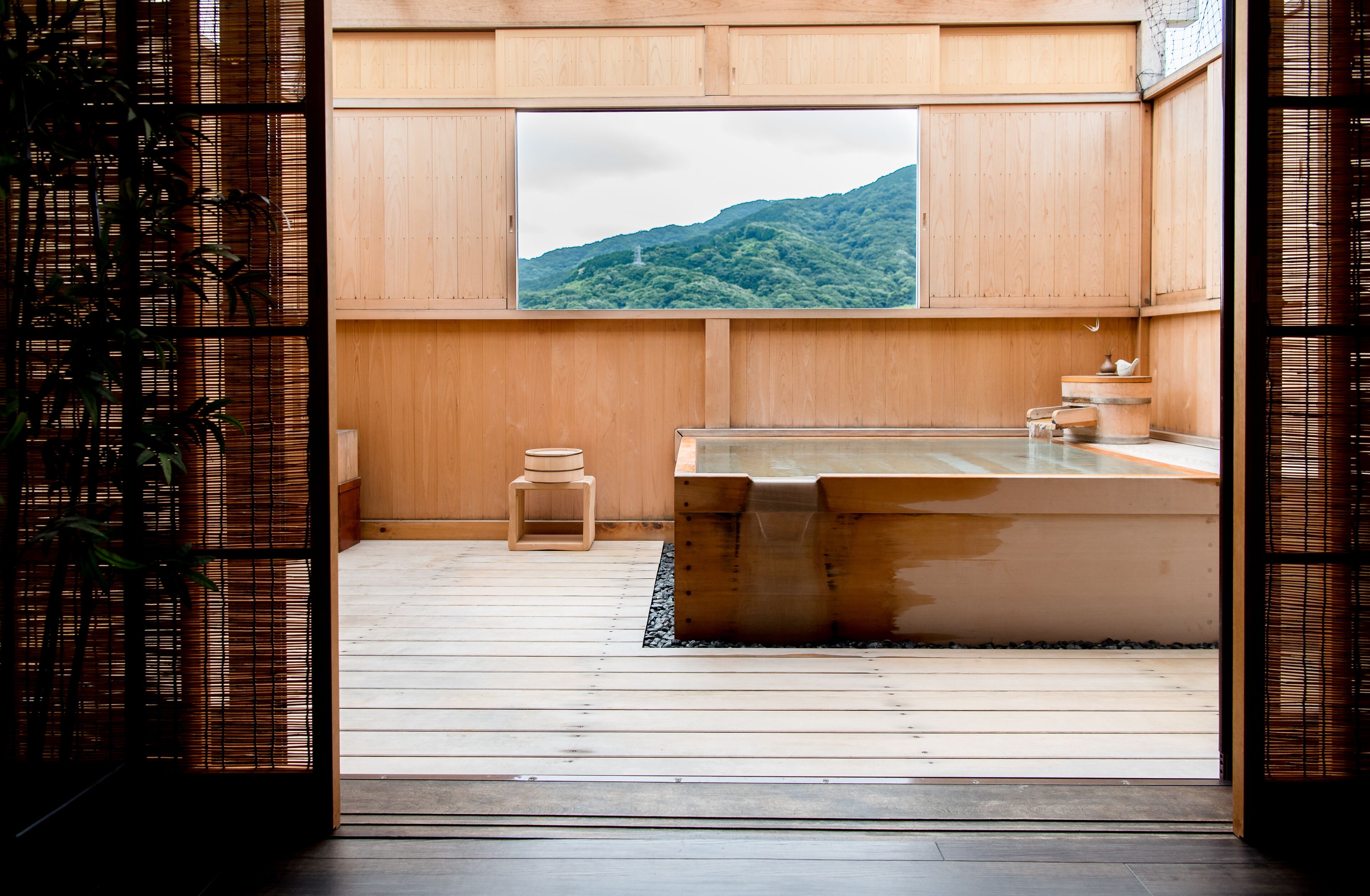 Suite Room with Open-Air Bath, Non Smoking | Free WiFi, bed sheets