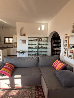 Bücher, Musikbibliothek, Stereoanlage