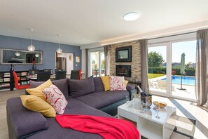 House | Living room - Villa Landa (Kastelir-Labinci)