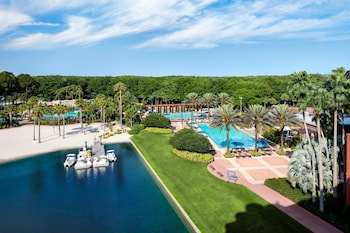 Hotel Exterior at Walt Disney World Swan Reserve