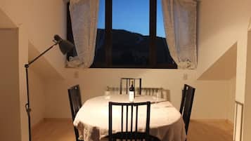 Apartment | Private kitchen | Fridge, microwave, oven, stovetop