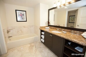 Hair dryer, soap, toilet paper