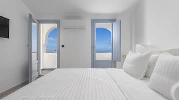 Superior-Villa, Whirlpool, Meerblick | Hochwertige Bettwaren, Zimmersafe, schallisolierte Zimmer