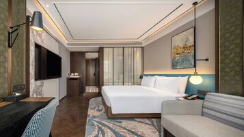 Deluxe Room, 1 King Bed with Sofa bed | Down duvets, memory-foam beds, in-room safe, desk