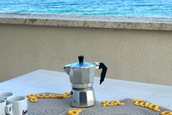 Vue depuis lâhĂ©bergement