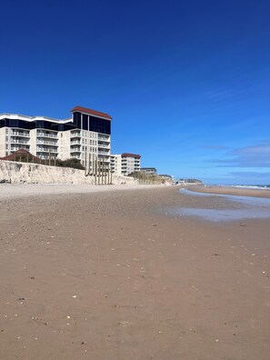 On the beach, beach towels - THIS IS THE ONE!! 3511 St Regis - Linens Included! (North Topsail Beach)