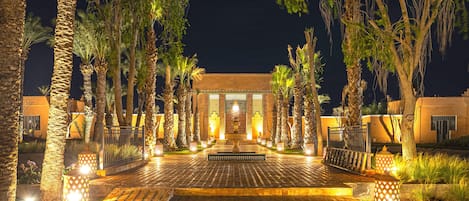 Façade de l’hébergement