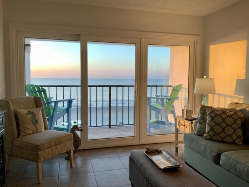 Beachfront Condo - Stunning Ocean Views!  Steps to the Waves.