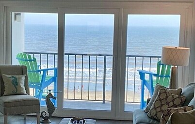 Beachfront Condo - Stunning Ocean Views!  Steps to the Waves.