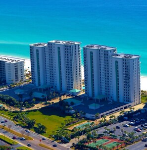Exterior - Silver Beach Towers 1206W   Amazing 4 bedroom condo with endless ocean views! (Destin)