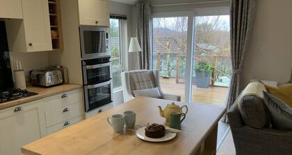 Clouded Yellow - Beautiful Modern Lodge, Kippford