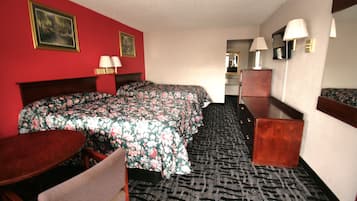 Pillow-top beds, free WiFi, bed sheets