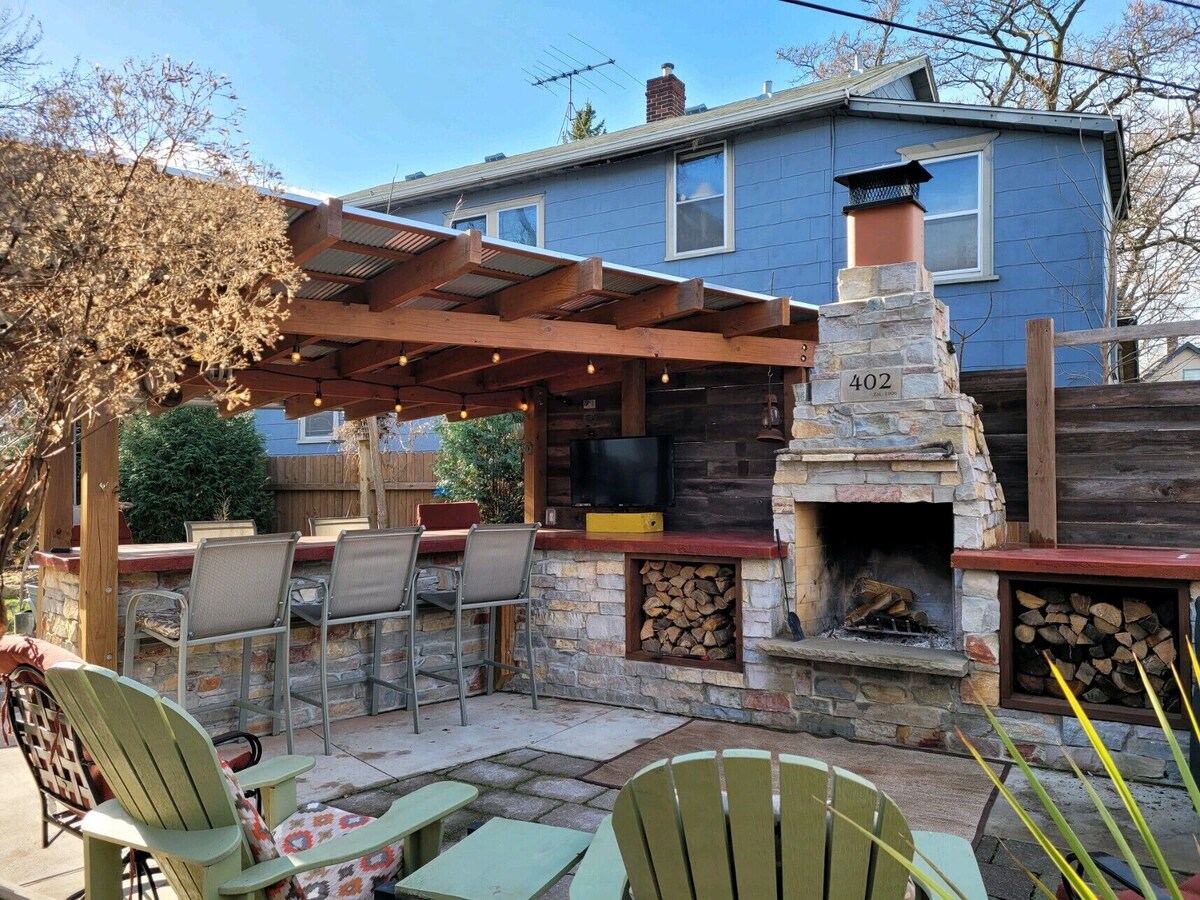 Enjoy this amazing home and yard as you eat, pray and fall in love with NE Mpls.